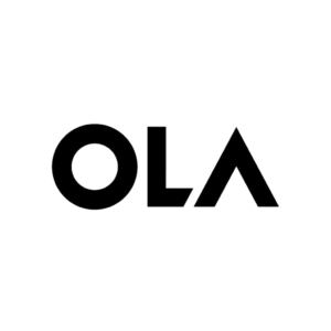 OLA logo black for mobile